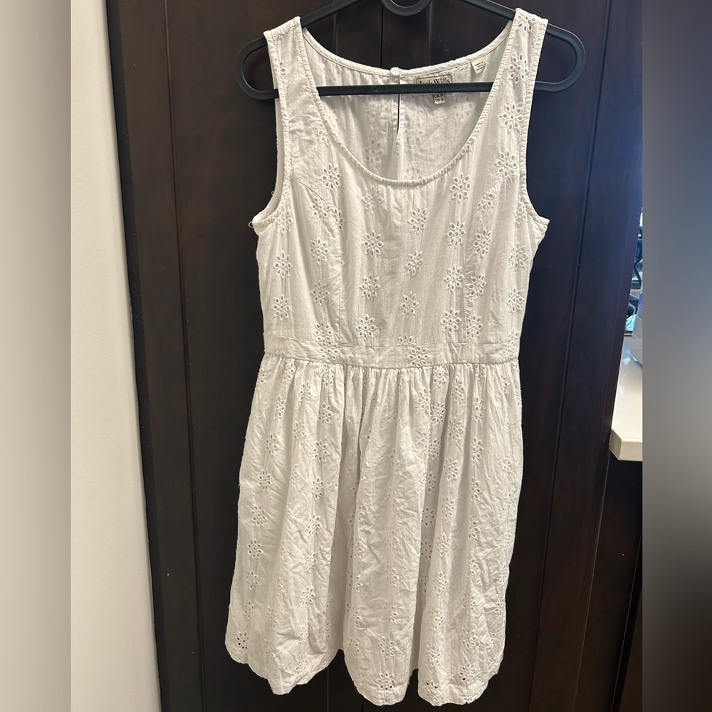 Jack Wills White Eyelet Dress